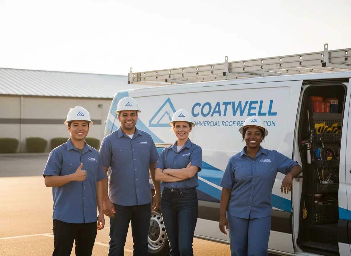 Commercial roof coating company in Howard, KS